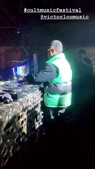 Story do Instagram: Victor Lou, Cult Music Festival