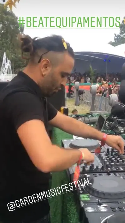 Story do Instagram: Garden Music Festival, Festival ao ar livre